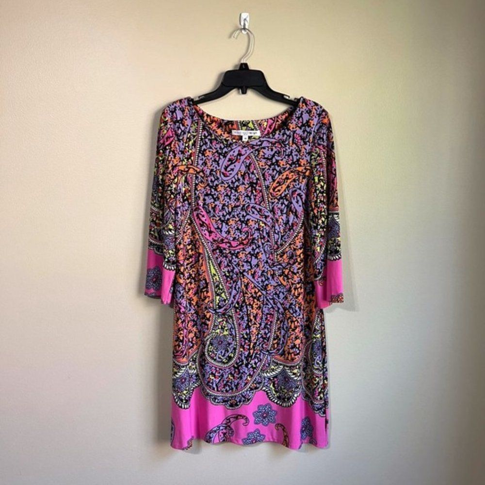 Madison leigh size 14 colorful dress